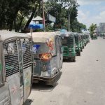 গ্যাস সংকটে স্থবির রাজধানী, ৫ ঘণ্টা লাইনে সিএনজি চালকরা