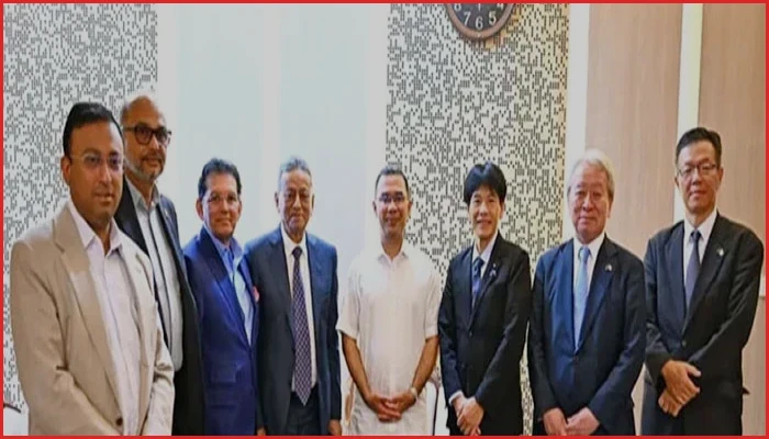 জাপানের প্রধানমন্ত্রীর বিশেষ উপদেষ্টার সঙ্গে প্রধানমন্ত্রীর সৌজন্য সাক্ষাৎ