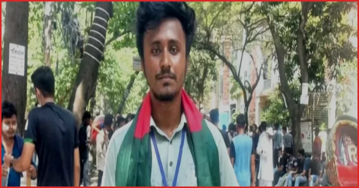 জুলাইয়ের ক্ষত বয়ে বেড়াচ্ছেন শিক্ষার্থী হাসান মাহমুদ শুভ