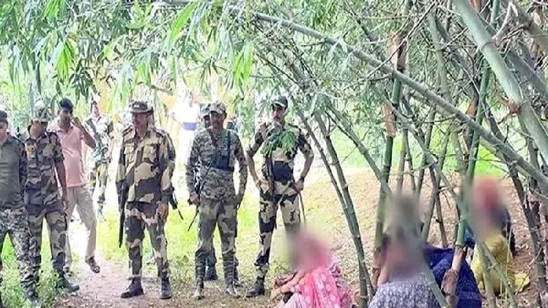 দিনাজপুরের বিরামপুর সীমান্তে ৯ নারীকে পুশইনের চেষ্টা ব্যর্থ