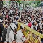 নিট প্রশ্নফাঁস ও মন্ত্রীর পদত্যাগের দাবিতে উত্তপ্ত দিল্লির সংসদ অভিযান