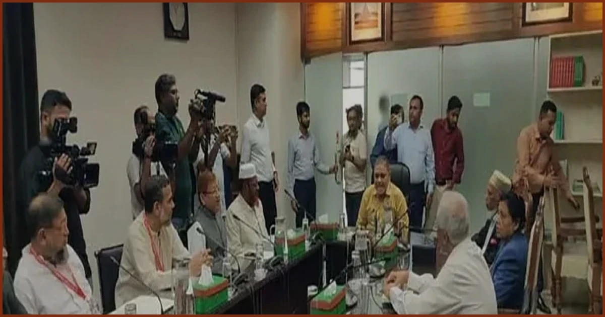 নির্বাচন কমিশনের সঙ্গে বৈঠকে জামায়াতের প্রতিনিধি দল