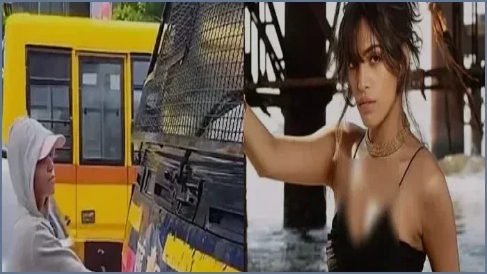 পুলিশ ভ্যানের সামনে দাঁড়িয়ে আন্দোলনকারীদের রক্ষা করলেন মডেল রিয়া আহির