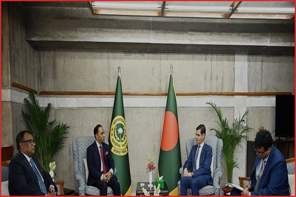 ভারপ্রাপ্ত স্পিকারের সঙ্গে নেপালের রাষ্ট্রদূতের সৌজন্য সাক্ষাৎ