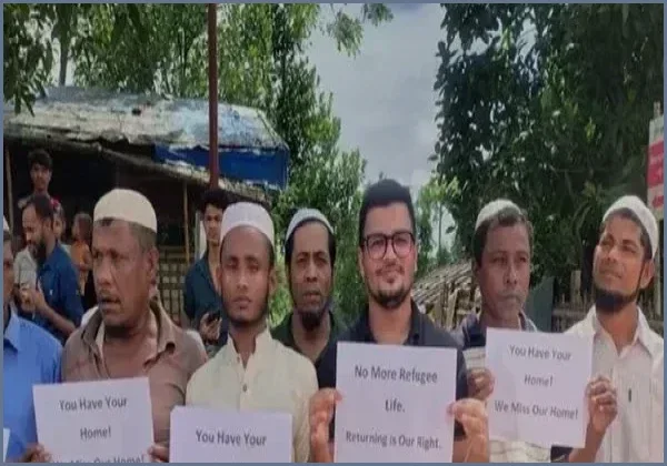 রোহিঙ্গা শিবিরে সার্জিও গোর, প্রত্যাবাসনের আকুতি জানালেন বাস্তুচ্যুতরা