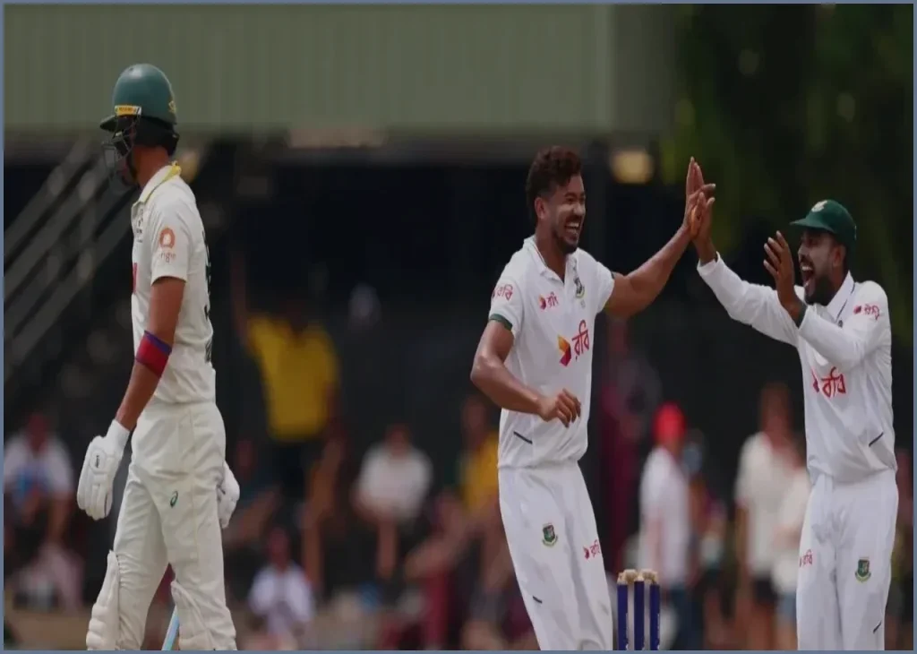 অস্ট্রেলিয়ার মাটিতে ঐতিহাসিক টেস্ট জয় বাংলাদেশের