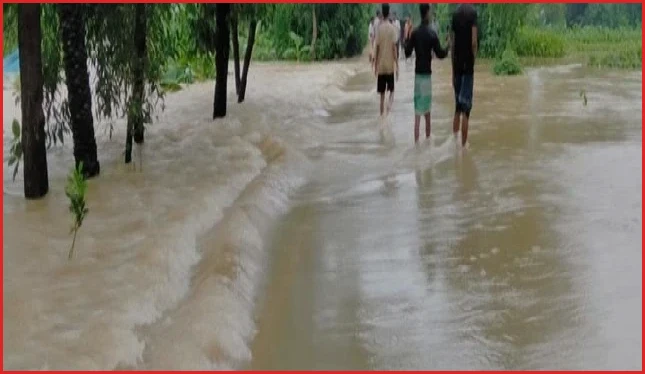 উত্তরাঞ্চলের পাঁচ জেলায় বন্যার শঙ্কা, ভারী বৃষ্টির পূর্বাভাস
