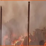 গাজীপুরের কোনাবাড়ীতে ঝুটের গুদামে আগুন, নিয়ন্ত্রণে ৫ ইউনিট