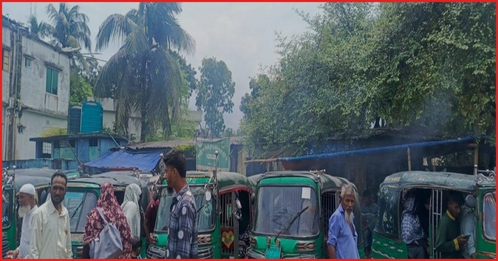 গ্যাস সংকটে ফুলবাড়ীয়ায় বাড়তি ভাড়া আদায়, চরম ভোগান্তি