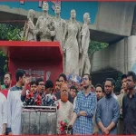 ছাত্রদলের হামলার প্রতিবাদে ছাত্রশিবিরের রাজধানীতে গণজমায়েত