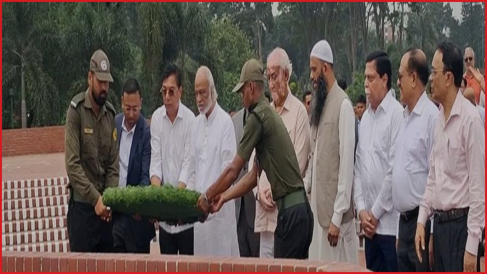 জাতীয় স্মৃতিসৌধে শ্রদ্ধা জানালেন নতুন মন্ত্রী ও প্রতিমন্ত্রীরা