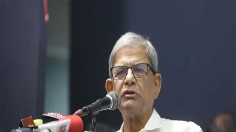 ঠাকুরগাঁওয়ে বাংলাদেশ-নেপাল যৌথ চক্ষু শিবিরের উদ্বোধন করলেন মির্জা ফখরুল