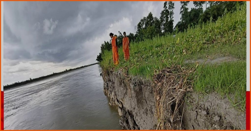 তিস্তার পানি কমলেও ভাঙন আতঙ্কে লালমনিরহাটের মানুষ