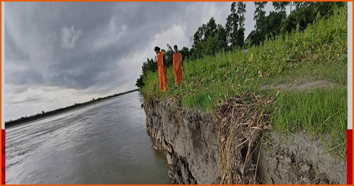 তিস্তার পানি কমলেও ভাঙন আতঙ্কে লালমনিরহাটের মানুষ
