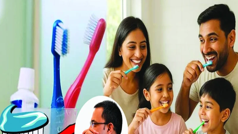 দাঁত ব্রাশ করার সঠিক নিয়ম ও সময় জেনে নিন