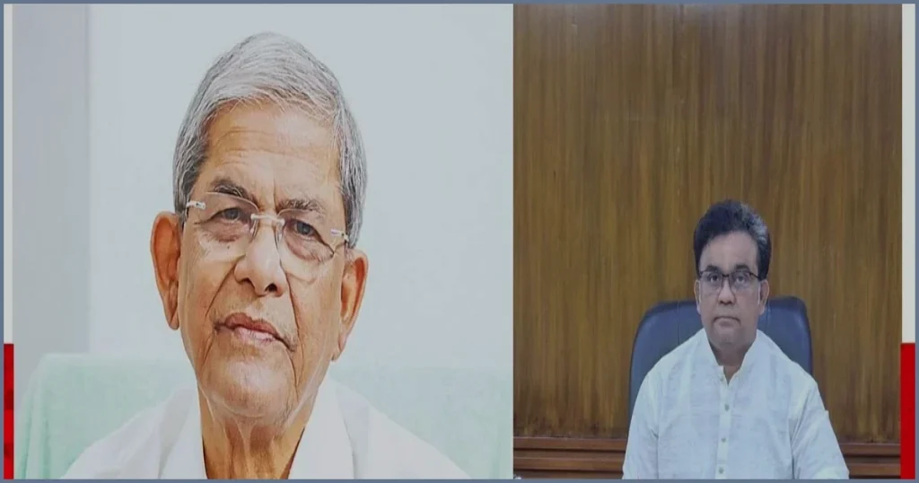 নবনির্বাচিত রাষ্ট্রপতি মির্জা ফখরুলকে জাবি উপাচার্যের অভিনন্দন