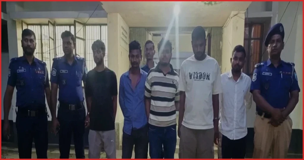 নরসিংদীতে ছাত্রদল নেতা মাসুম হত্যা মামলার ৫ আসামি গ্রেপ্তার