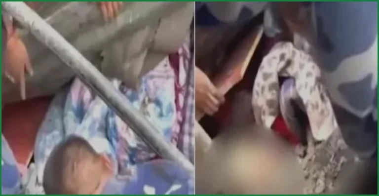 নেপালের বন্যায় ধ্বংসস্তূপের নিচে তিন দিন, জীবিত উদ্ধার ৬ বছরের শিশু