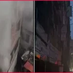বংশালের মুকিমবাজারে হেলমেটের গোডাউনে অগ্নিকাণ্ড, নিয়ন্ত্রণে ৭ ইউনিট