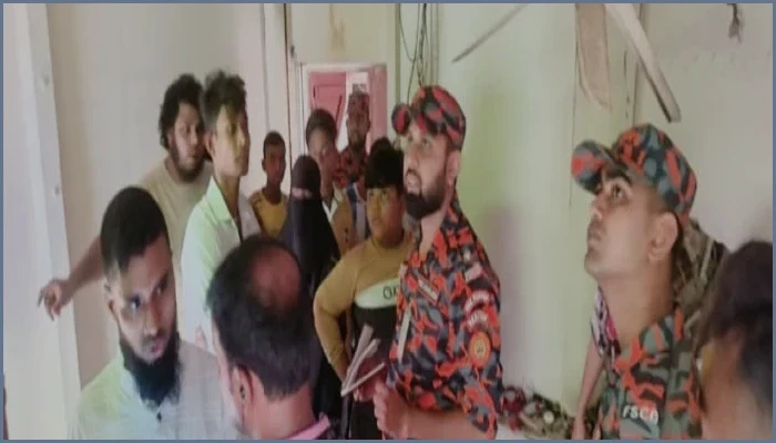 বন্দরে গ্যাস লিকেজ থেকে বিস্ফোরণ, একই পরিবারের তিনজন দগ্ধ