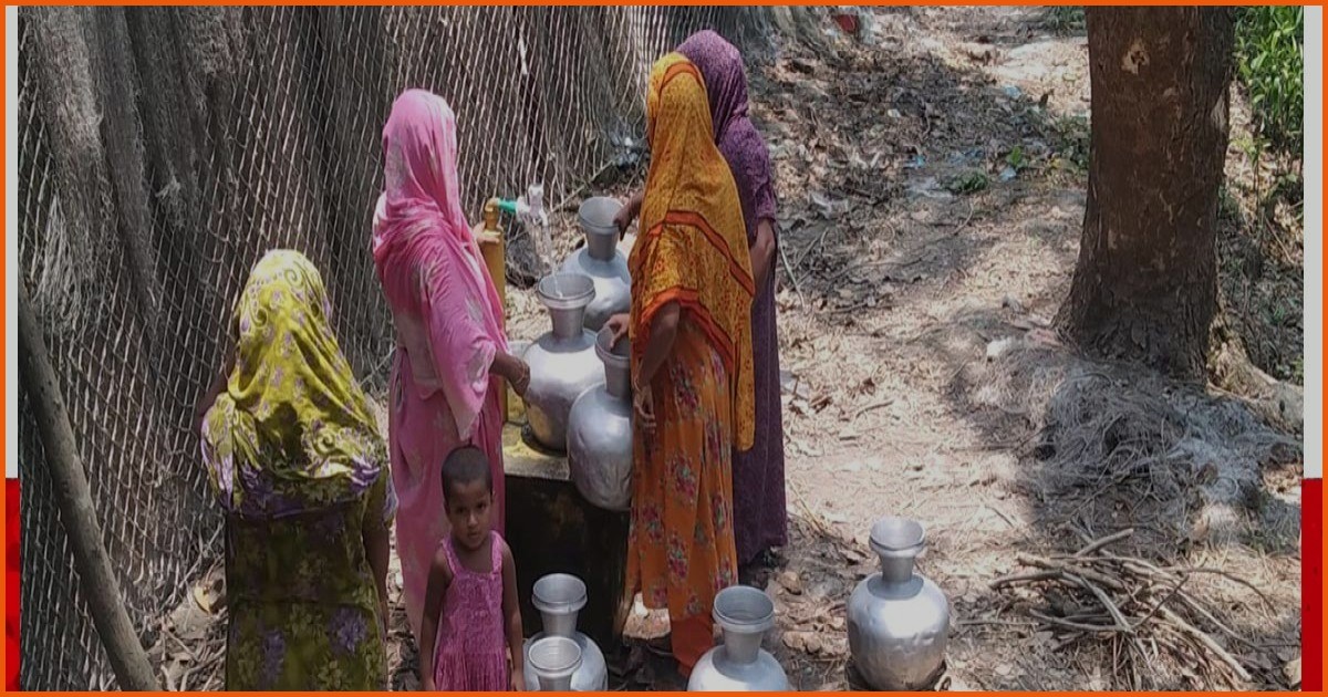 বরগুনা পৌরসভায় তীব্র সুপেয় পানির সংকট, অকেজো অধিকাংশ টিউবওয়েল