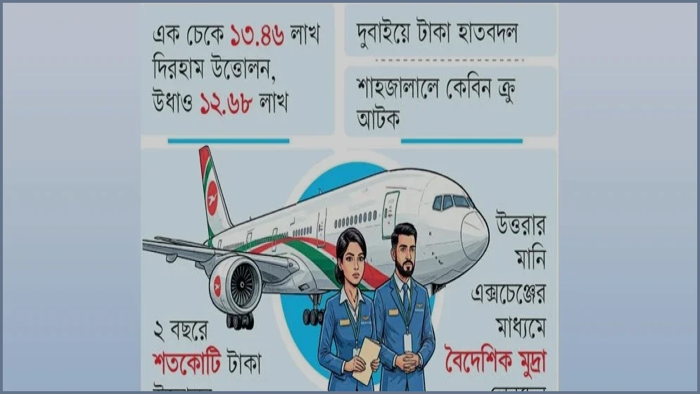 বিমান ক্রুদের আড়ালে আকাশপথে হুন্ডি সিন্ডিকেটের শতকোটি টাকার কারসাজি