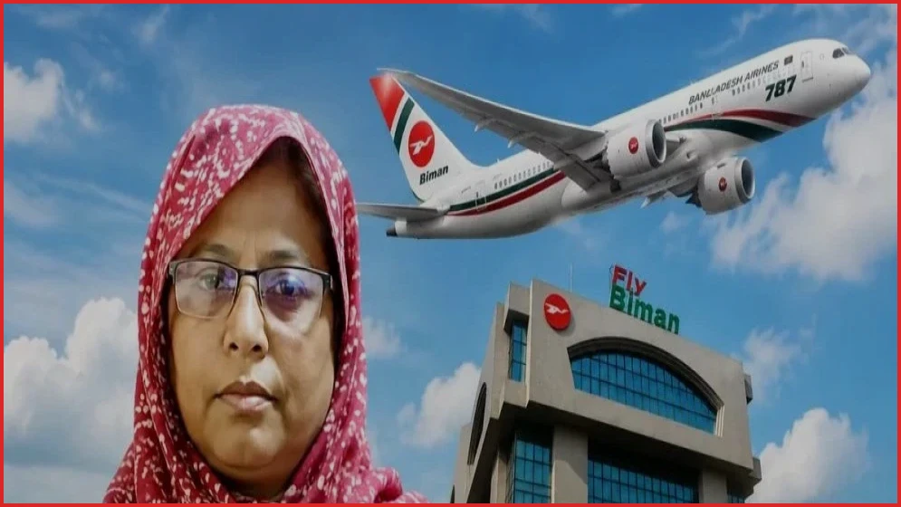 বিমান বাংলাদেশ এয়ারলাইন্সের জনসংযোগ কর্মকর্তা বোসরা ইসলামকে দায়িত্ব থেকে অব্যাহতি