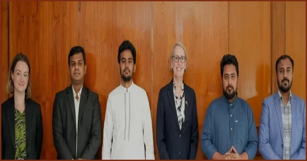 ব্রিটিশ হাইকমিশনারের সঙ্গে নাহিদ ইসলামের বৈঠক