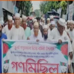 মির্জাগঞ্জে জুলাই গণঅভ্যুত্থানের বার্ষিকীতে জামায়াতের বিক্ষোভ মিছিল