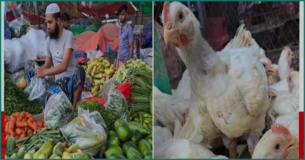 রাজধানীর বাজারে মাছ-মুরগির দাম ২০০ টাকার উপরে, ডিম ১৬০