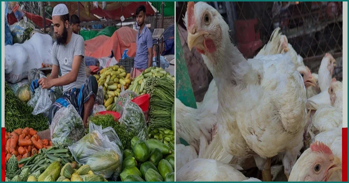 রাজধানীর বাজারে মাছ-মুরগির দাম ২০০ টাকার উপরে, ডিম ১৬০