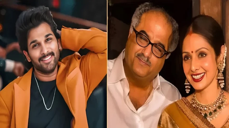শ্রীদেবীর বিয়ের খবর শুনে কেন কেঁদেছিলেন আল্লু আর্জুন?