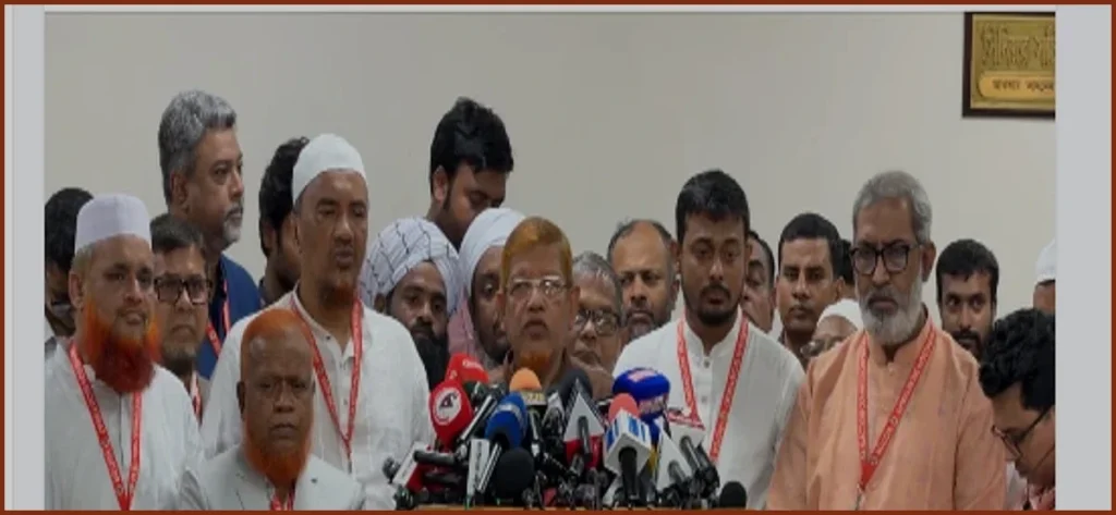 সচিবালয়ে বিএনপির দলীয় বৈঠকের কড়া সমালোচনা জামায়াত নেতার