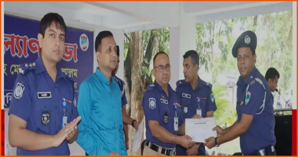 সাতক্ষীরার শ্রেষ্ঠ ওসি নির্বাচিত শ্যামনগরের সাফিউল ইসলাম