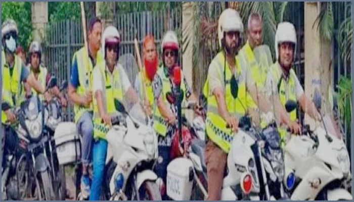 ৭ মাসে সিরাজগঞ্জ ট্রাফিক পুলিশের পৌনে দুই কোটি টাকা জরিমানা আদায়