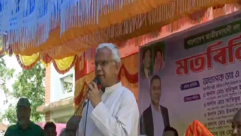 উন্নয়নের জন্য বিভেদ নয়, ঐক্য জরুরি: মন্ত্রী ডা. জাহিদ