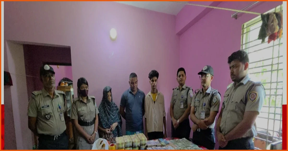 কক্সবাজারে ৯০ হাজার ইয়াবা ও ৩৫ লাখ টাকাসহ ৩ জন গ্রেপ্তার