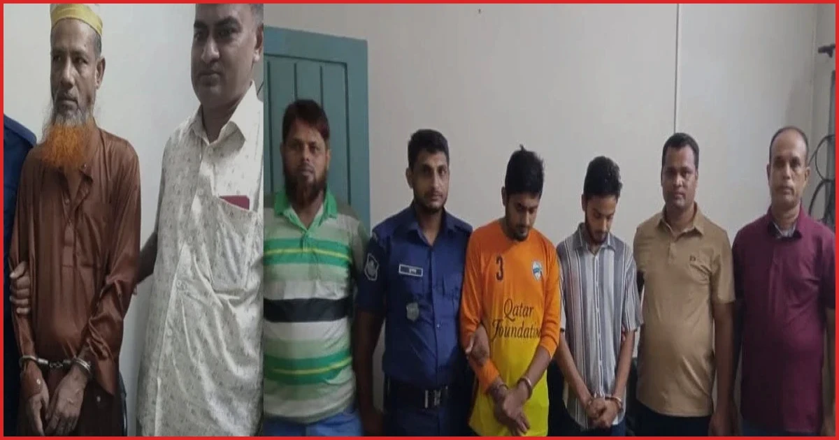 কাঁঠালিয়ায় গাঁজা ও ইয়াবাসহ আটক ৩