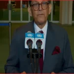 জাতিসংঘ সাধারণ পরিষদের নতুন সভাপতি হিসেবে দায়িত্ব নিলেন খলিলুর রহমান