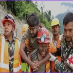 নেপালে ৯ দিন পর সুড়ঙ্গ থেকে জীবিত উদ্ধার দুজন
