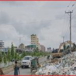 ৫০০ কোটি টাকার লিংক রোড এখন ময়লার ভাগাড়